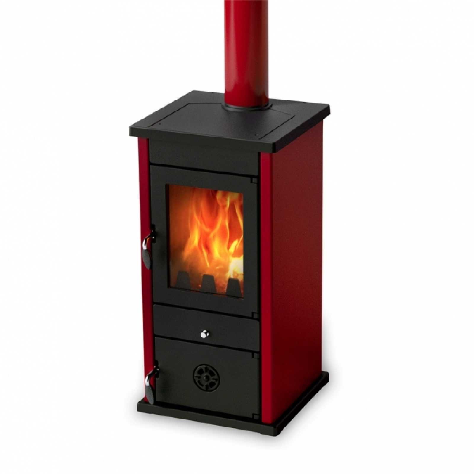 Holzofen mit Heizkessel und Backfach Vesta Plus 11 kW – MBS