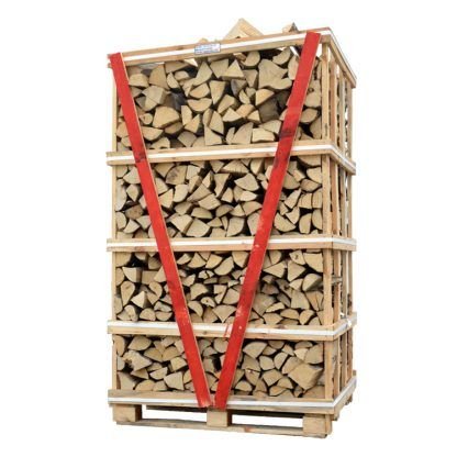 Brennholz Hainbuche ultra-trocken, Kiste 2 m³ – So hart wie Eiche