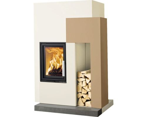 Haas & Sohn Ascim II Kamineinsatz 7,5 kW – Für offene Kamine, Wirkungsgrad 78 %