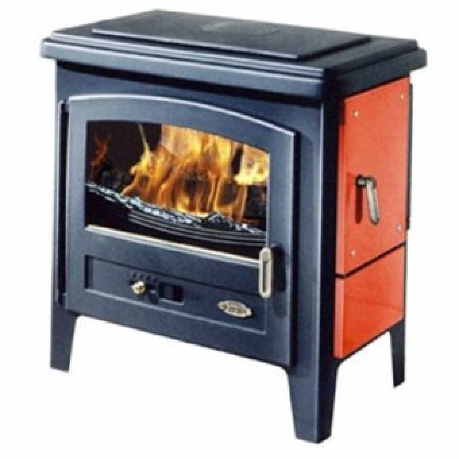 Holzofen Eco 9 kW – Godin, Stahlkorpus mit Gusseisen