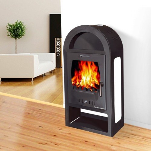 Holzofen Belleza Maestro K 10 kW – Keramikseiten, Doppelverbrennung