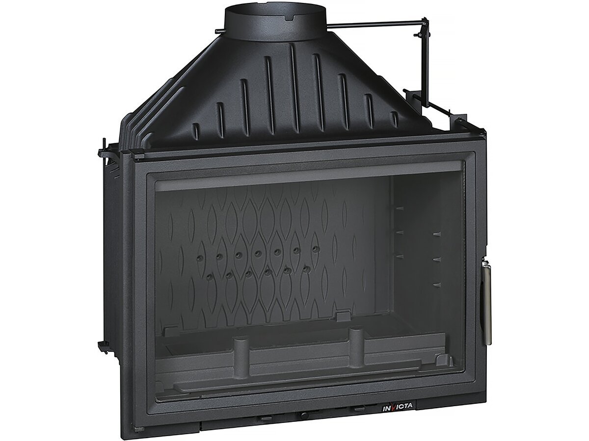 Chimenea de leña 700 Gran Visión con clapeta - 12 kW