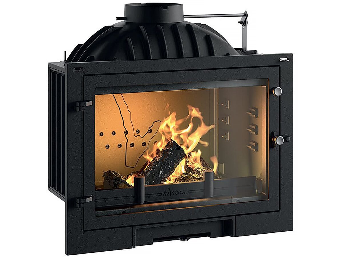 Chimenea de leña 700 Milos con clapeta - Conectable