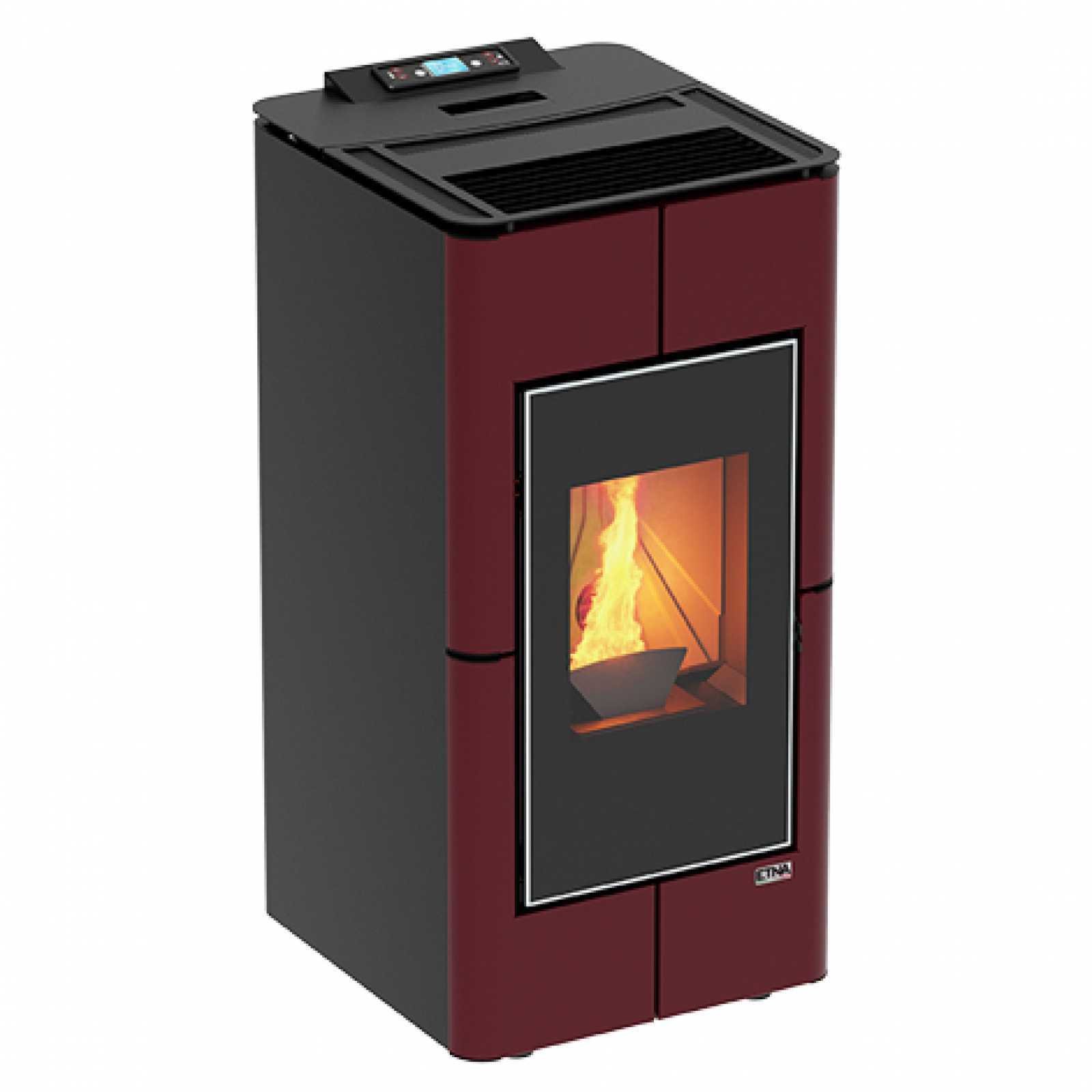 Pelletofen Tendenza 12 kW, luftdicht und kanalisierbar – Bis 132 m²